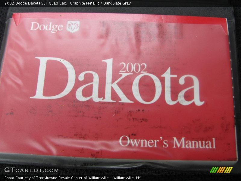 Books/Manuals of 2002 Dakota SLT Quad Cab