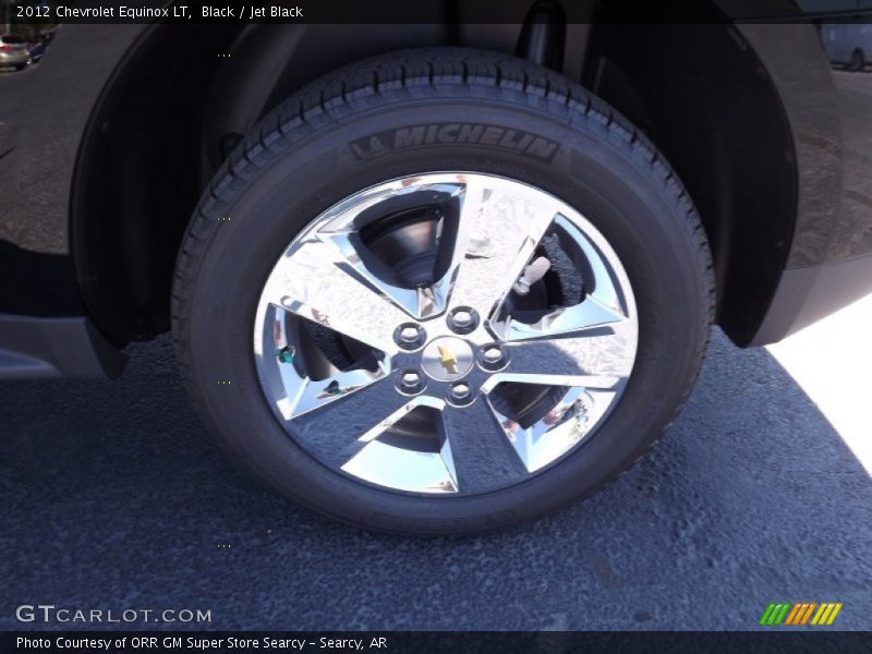 Black / Jet Black 2012 Chevrolet Equinox LT