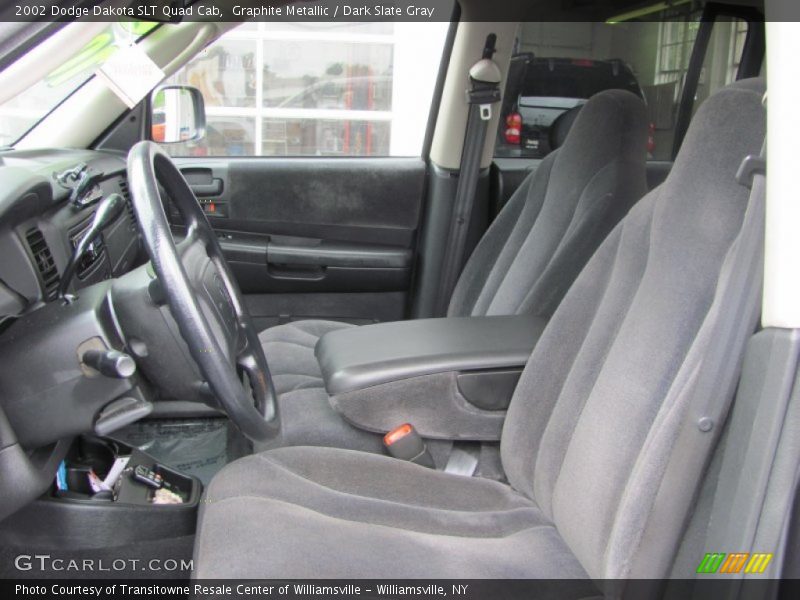  2002 Dakota SLT Quad Cab Dark Slate Gray Interior