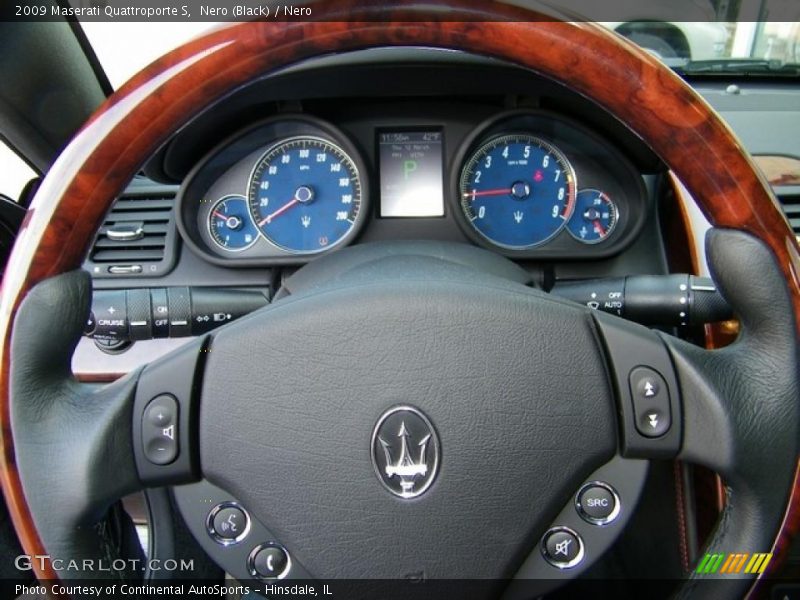 Nero (Black) / Nero 2009 Maserati Quattroporte S