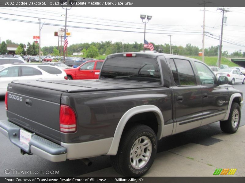  2002 Dakota SLT Quad Cab Graphite Metallic