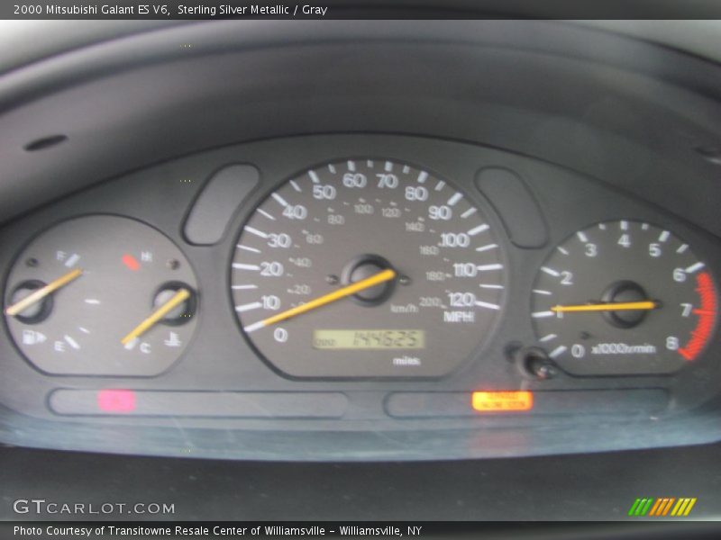 Sterling Silver Metallic / Gray 2000 Mitsubishi Galant ES V6