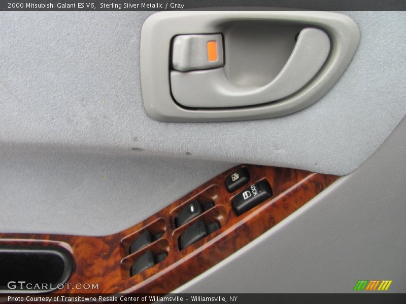 Sterling Silver Metallic / Gray 2000 Mitsubishi Galant ES V6