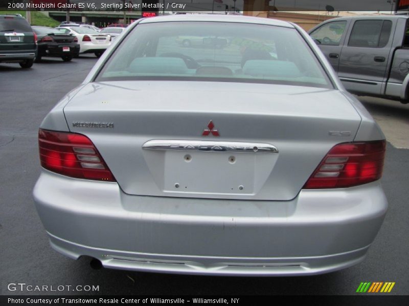 Sterling Silver Metallic / Gray 2000 Mitsubishi Galant ES V6