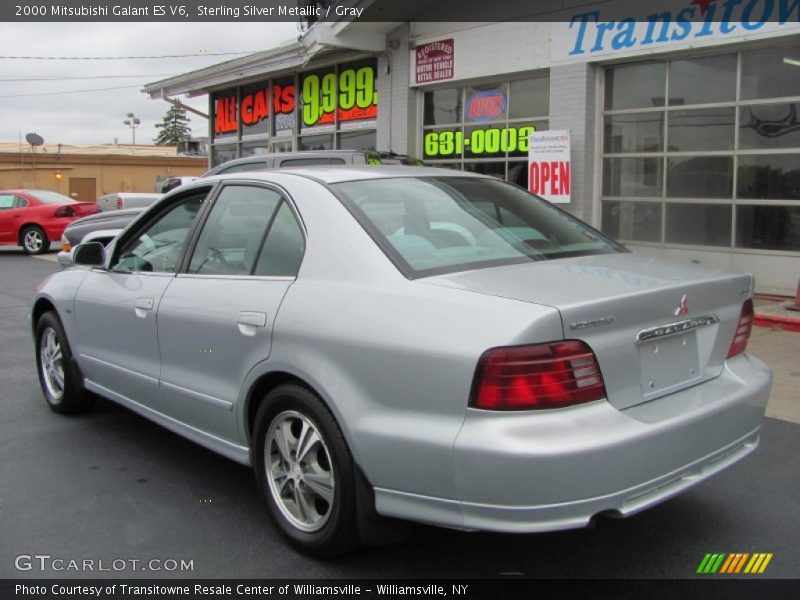 Sterling Silver Metallic / Gray 2000 Mitsubishi Galant ES V6