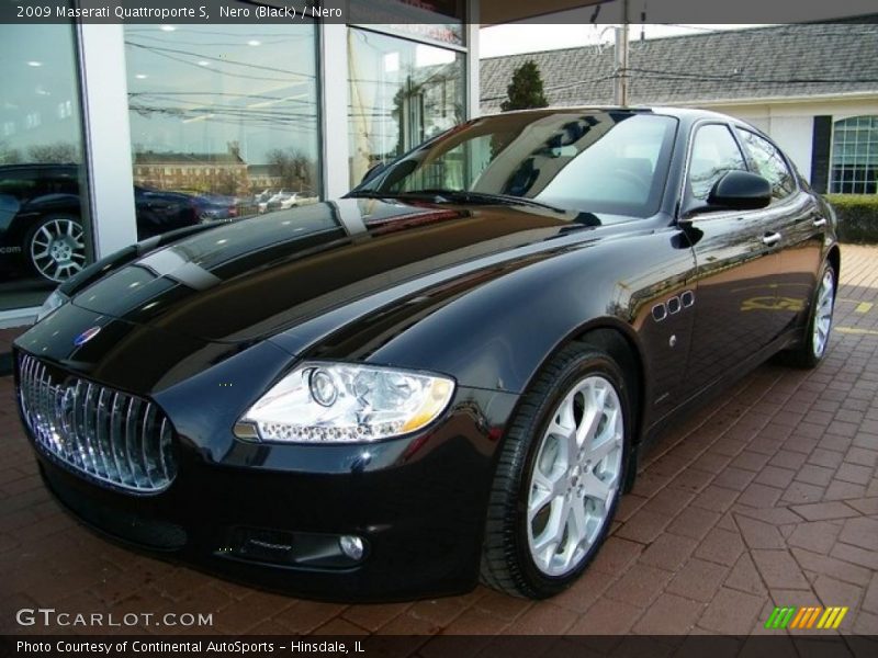 Nero (Black) / Nero 2009 Maserati Quattroporte S