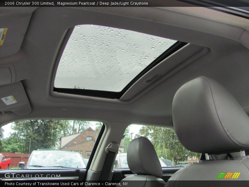 Magnesium Pearlcoat / Deep Jade/Light Graystone 2006 Chrysler 300 Limited
