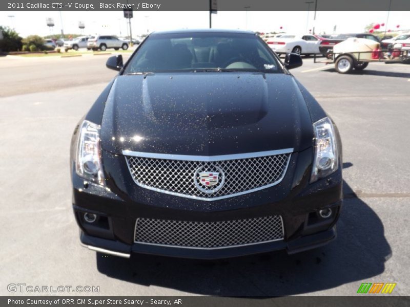Black Raven / Ebony 2011 Cadillac CTS -V Coupe