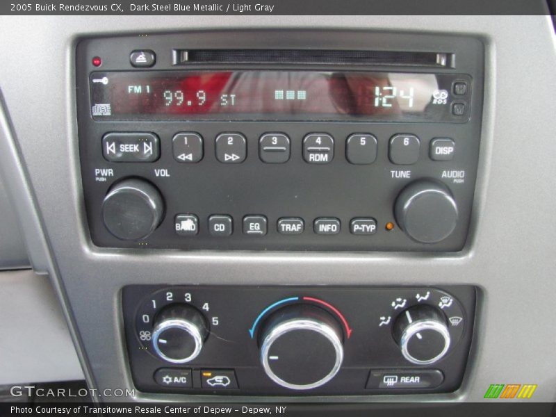 Dark Steel Blue Metallic / Light Gray 2005 Buick Rendezvous CX