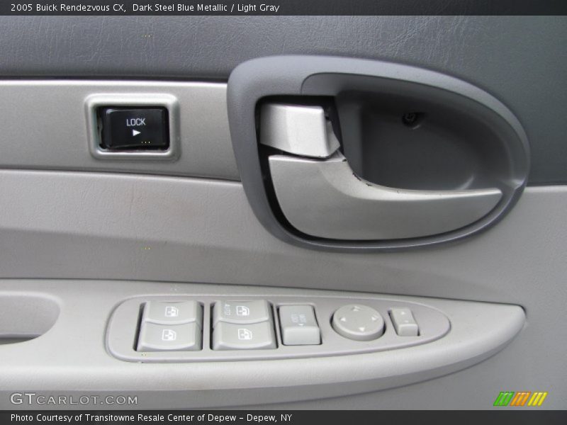 Dark Steel Blue Metallic / Light Gray 2005 Buick Rendezvous CX