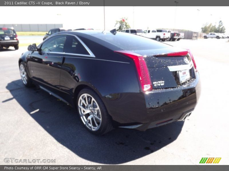 Black Raven / Ebony 2011 Cadillac CTS -V Coupe
