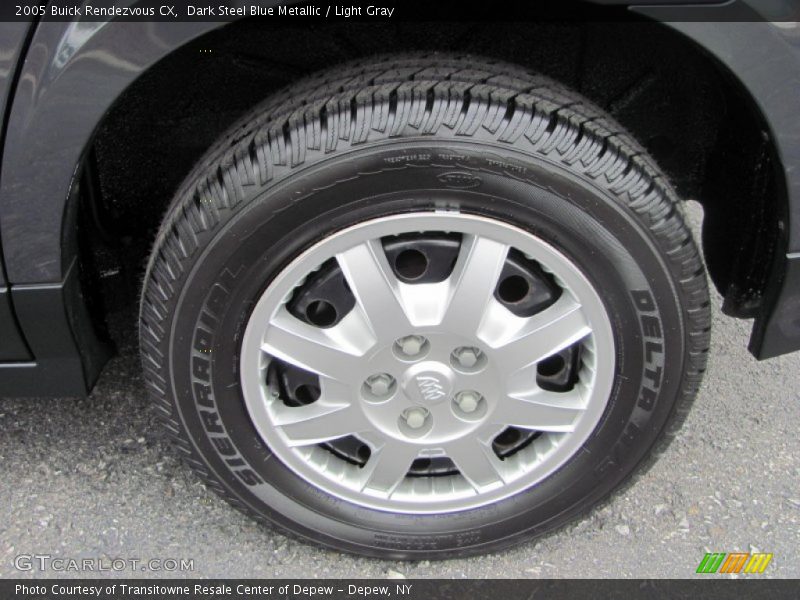 Dark Steel Blue Metallic / Light Gray 2005 Buick Rendezvous CX