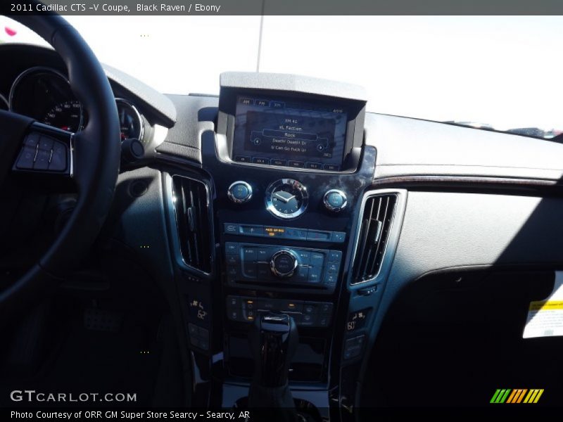 Navigation of 2011 CTS -V Coupe