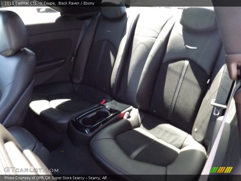  2011 CTS -V Coupe Ebony Interior