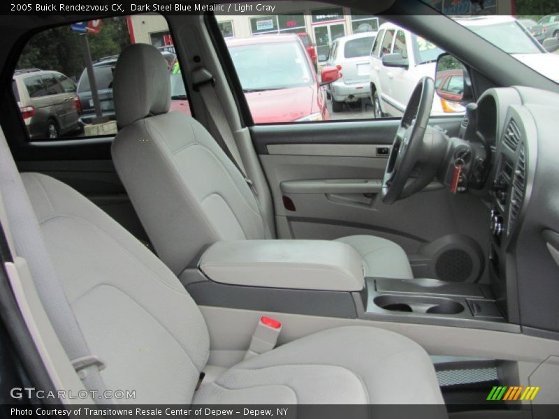 Dark Steel Blue Metallic / Light Gray 2005 Buick Rendezvous CX