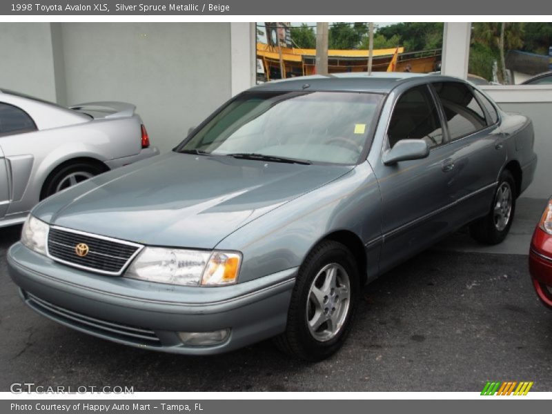 Silver Spruce Metallic / Beige 1998 Toyota Avalon XLS