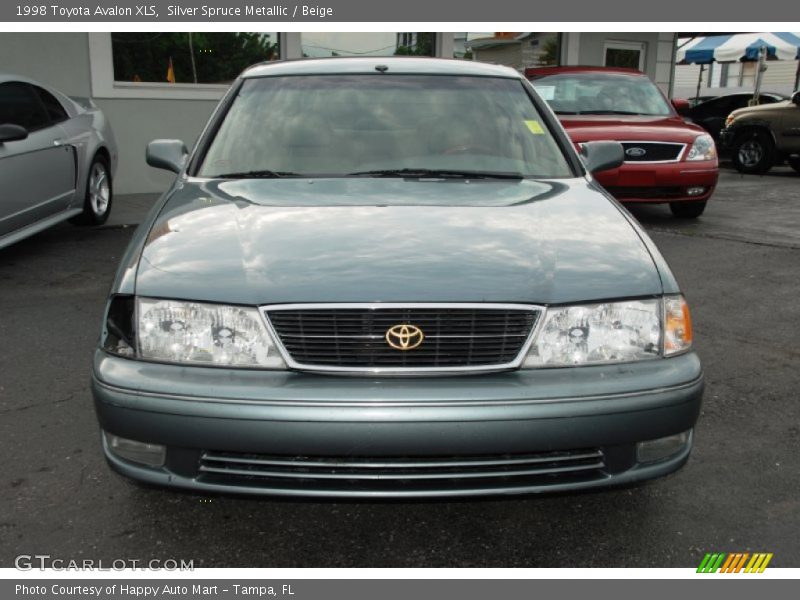 Silver Spruce Metallic / Beige 1998 Toyota Avalon XLS