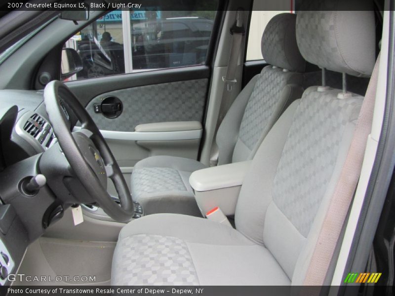 Black / Light Gray 2007 Chevrolet Equinox LS