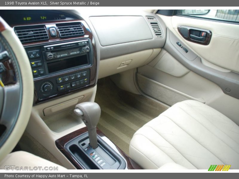 Silver Spruce Metallic / Beige 1998 Toyota Avalon XLS