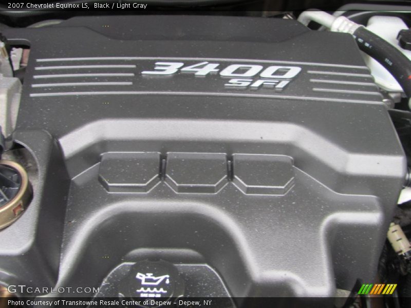Black / Light Gray 2007 Chevrolet Equinox LS