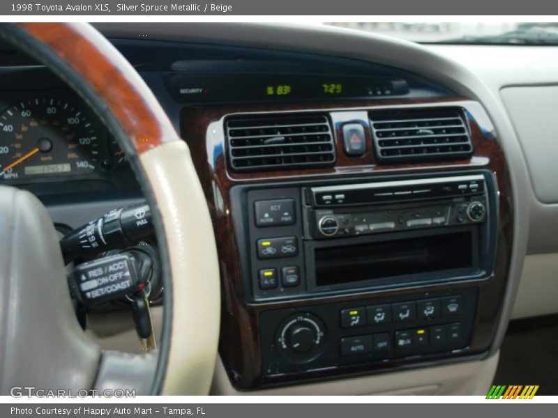Silver Spruce Metallic / Beige 1998 Toyota Avalon XLS