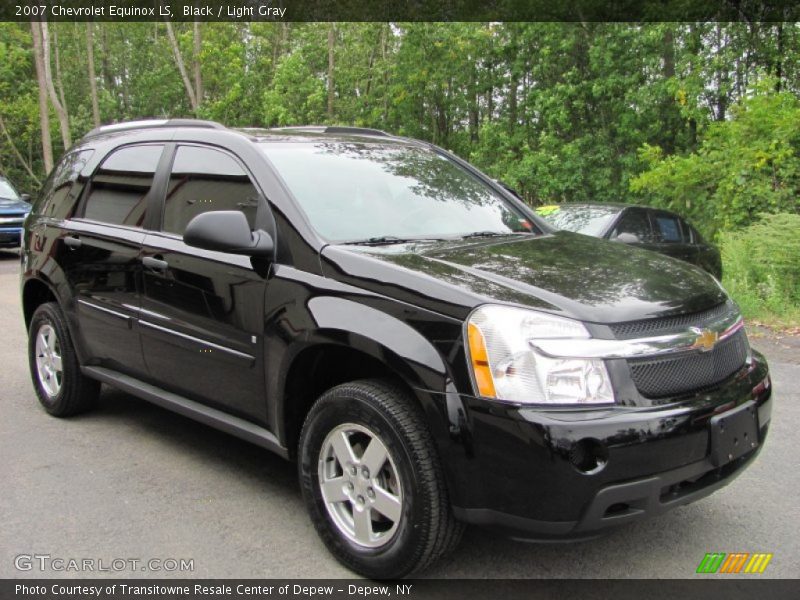 Black / Light Gray 2007 Chevrolet Equinox LS