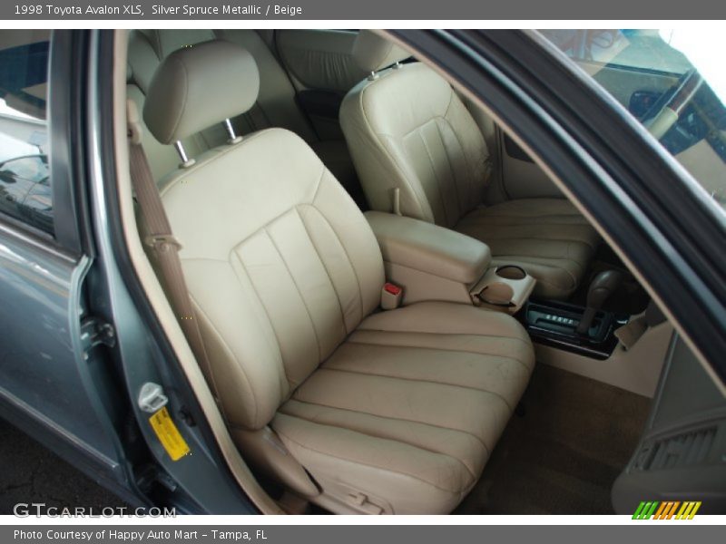 Silver Spruce Metallic / Beige 1998 Toyota Avalon XLS