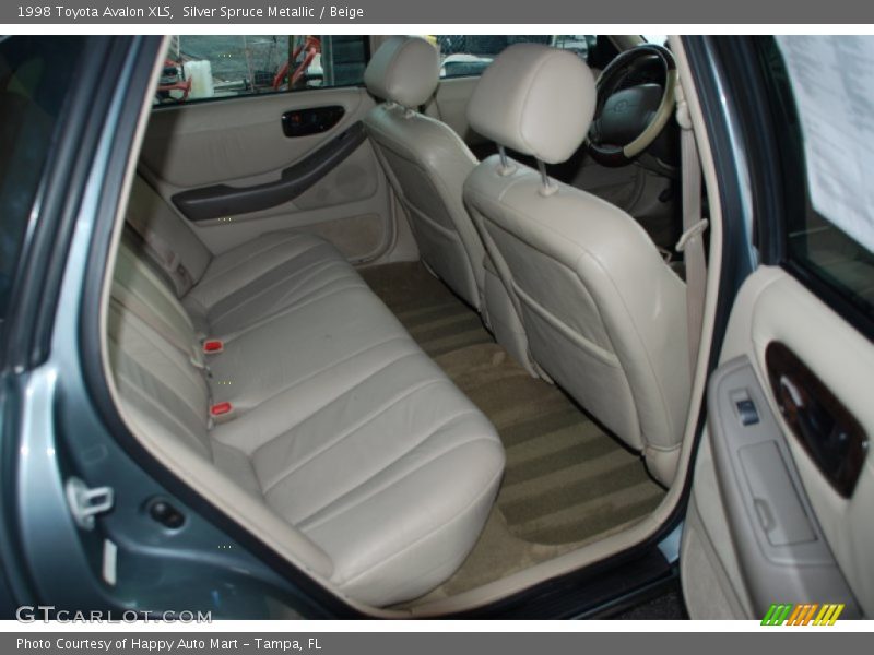 Silver Spruce Metallic / Beige 1998 Toyota Avalon XLS