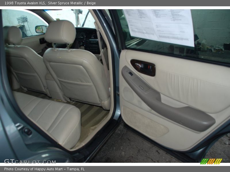Silver Spruce Metallic / Beige 1998 Toyota Avalon XLS