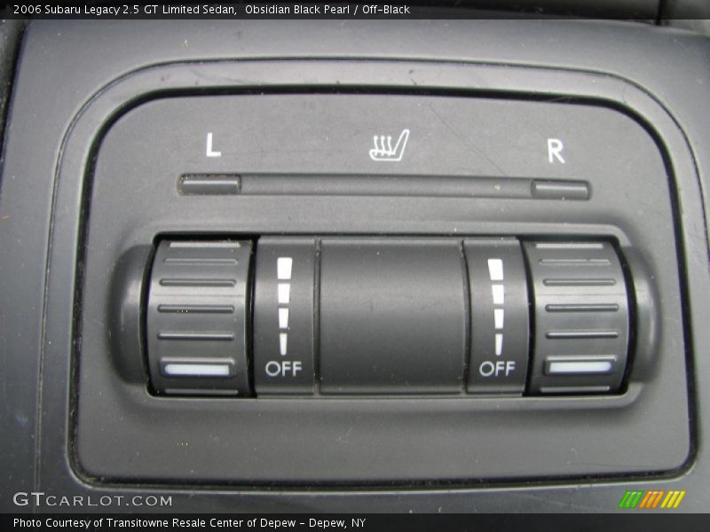 Obsidian Black Pearl / Off-Black 2006 Subaru Legacy 2.5 GT Limited Sedan