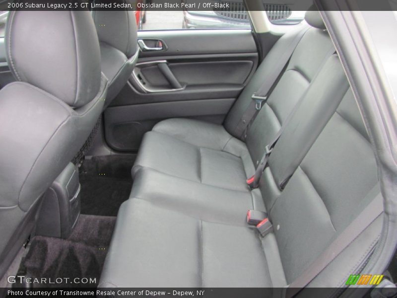 Obsidian Black Pearl / Off-Black 2006 Subaru Legacy 2.5 GT Limited Sedan