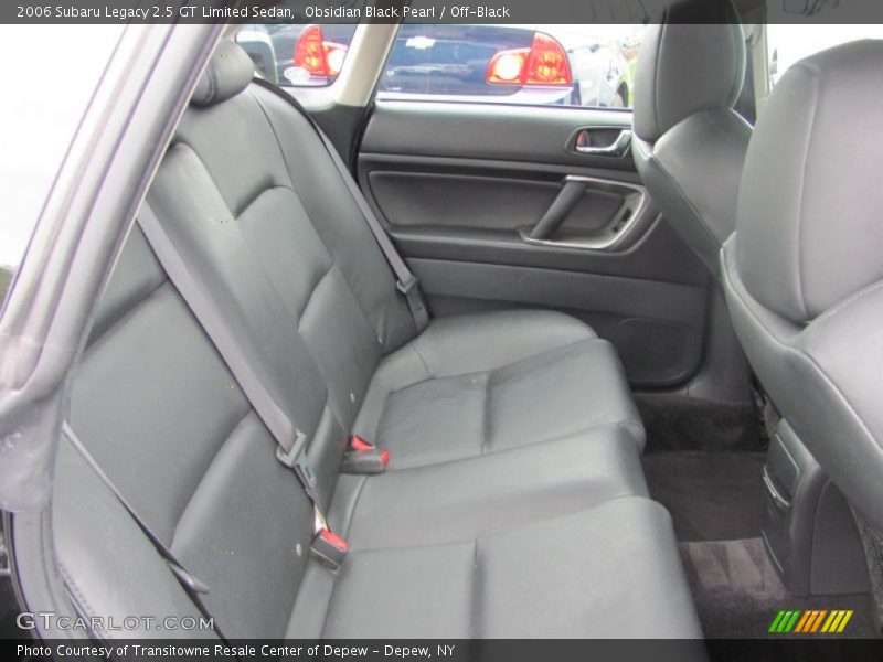 Obsidian Black Pearl / Off-Black 2006 Subaru Legacy 2.5 GT Limited Sedan