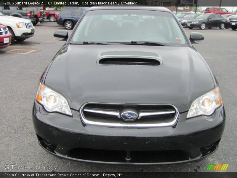 Obsidian Black Pearl / Off-Black 2006 Subaru Legacy 2.5 GT Limited Sedan