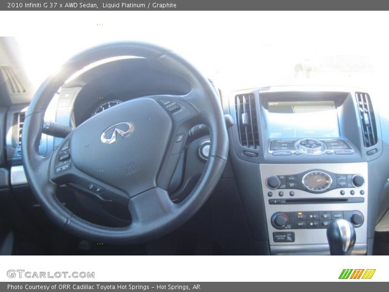 Liquid Platinum / Graphite 2010 Infiniti G 37 x AWD Sedan