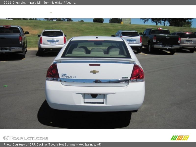 Summit White / Neutral 2011 Chevrolet Impala LT