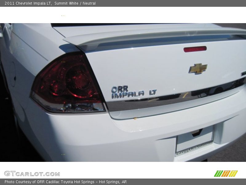 Summit White / Neutral 2011 Chevrolet Impala LT