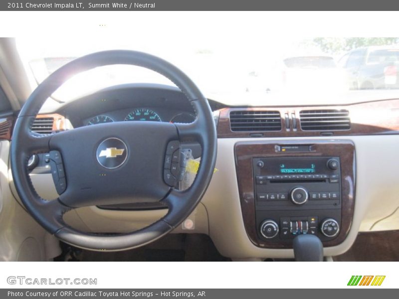Summit White / Neutral 2011 Chevrolet Impala LT