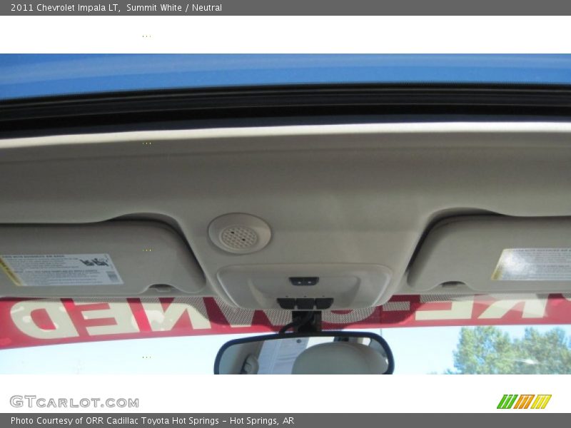 Summit White / Neutral 2011 Chevrolet Impala LT