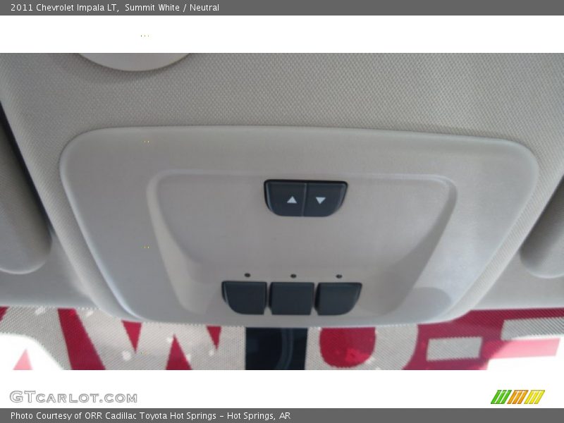 Summit White / Neutral 2011 Chevrolet Impala LT