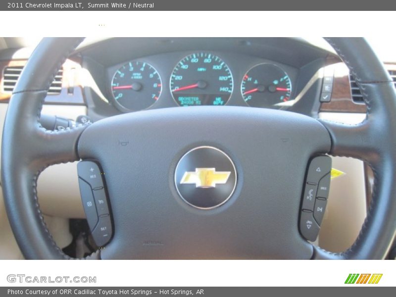 Summit White / Neutral 2011 Chevrolet Impala LT