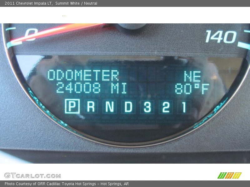 Summit White / Neutral 2011 Chevrolet Impala LT