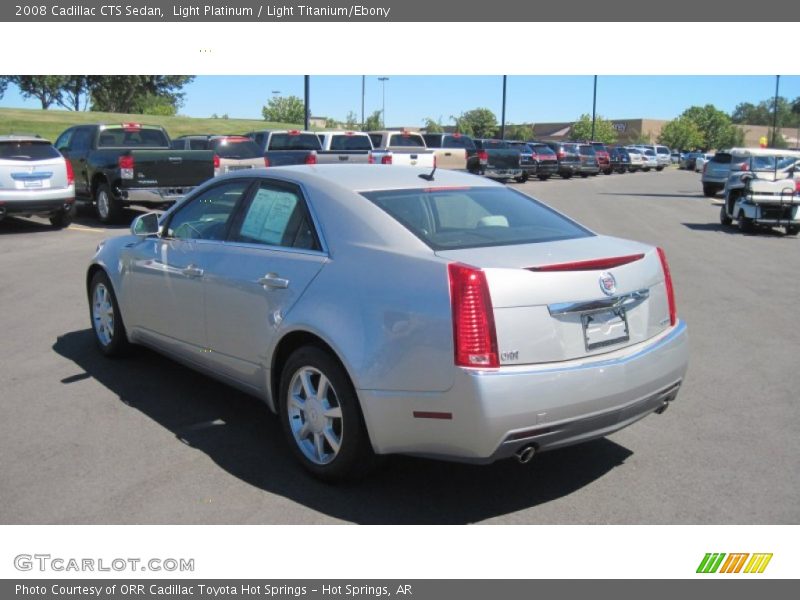 Light Platinum / Light Titanium/Ebony 2008 Cadillac CTS Sedan