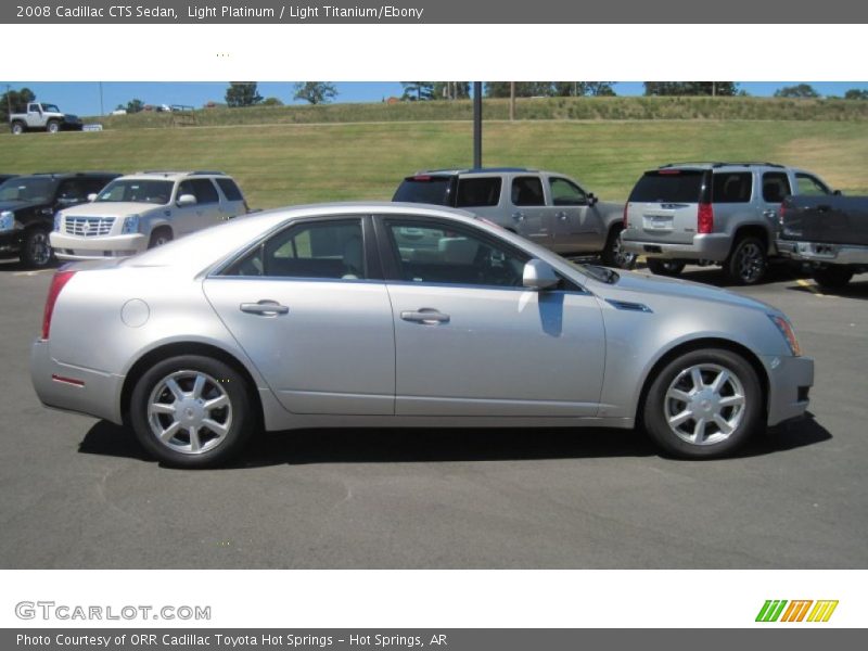 Light Platinum / Light Titanium/Ebony 2008 Cadillac CTS Sedan