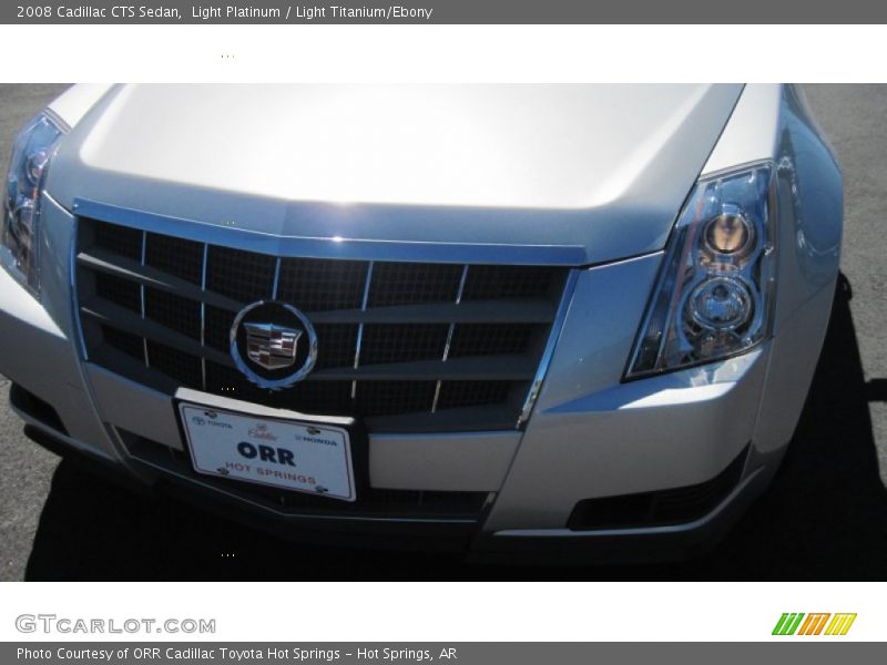 Light Platinum / Light Titanium/Ebony 2008 Cadillac CTS Sedan