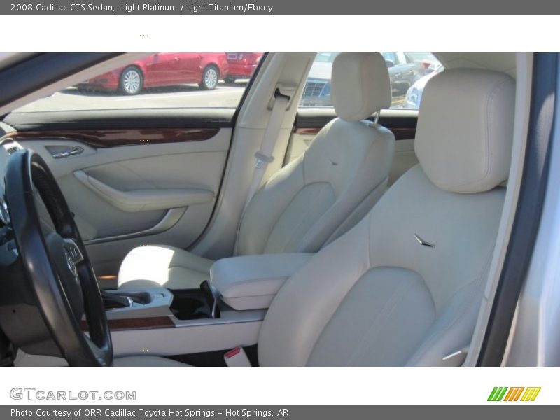 Light Platinum / Light Titanium/Ebony 2008 Cadillac CTS Sedan