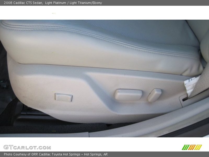 Light Platinum / Light Titanium/Ebony 2008 Cadillac CTS Sedan