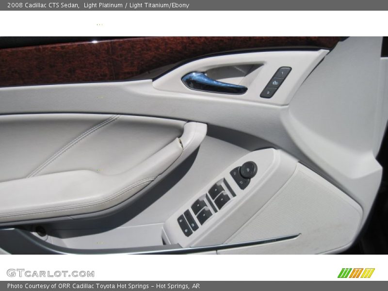 Light Platinum / Light Titanium/Ebony 2008 Cadillac CTS Sedan