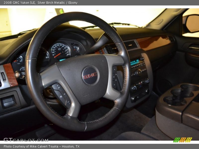 Silver Birch Metallic / Ebony 2008 GMC Yukon SLE