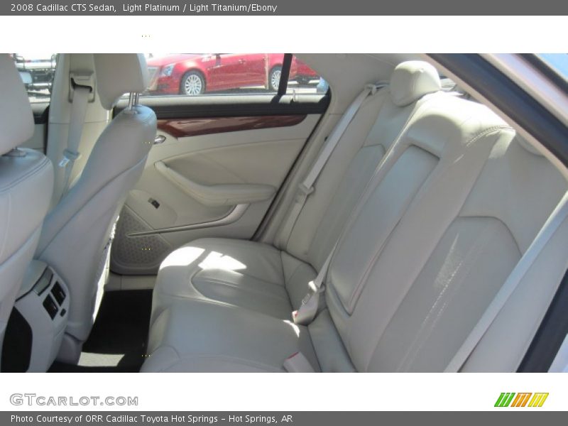 Light Platinum / Light Titanium/Ebony 2008 Cadillac CTS Sedan