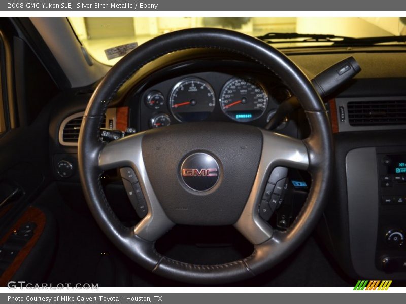 Silver Birch Metallic / Ebony 2008 GMC Yukon SLE